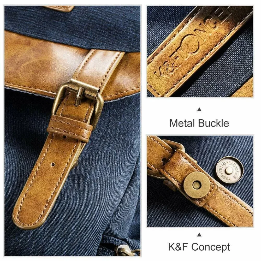 K&F Concept Camera Backpack Waterproof Photography Travel Bag for DSLR Camera